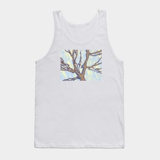 The Branches on Celestial Blue Sky Tank Top